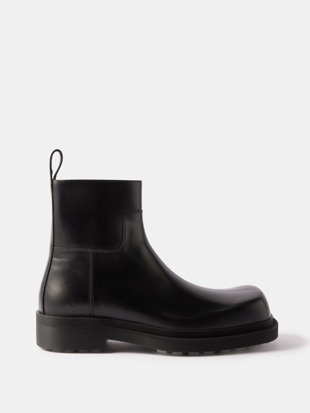 

Кожаные ботильоны Bottega Veneta, черный