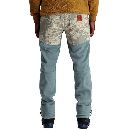 цена Флисовые брюки с принтом Mountain мужские Topo Designs, цвет Sand Multi