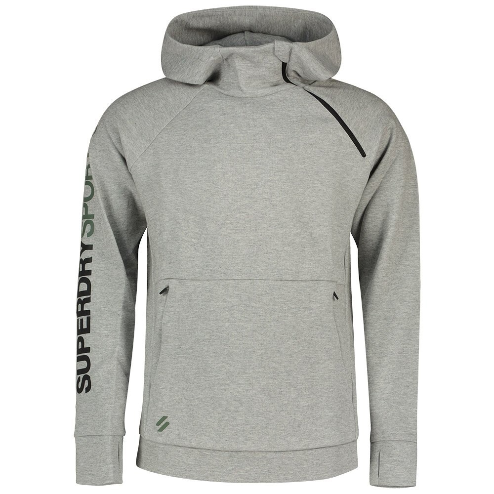 

Худи Superdry Gymtech, серый