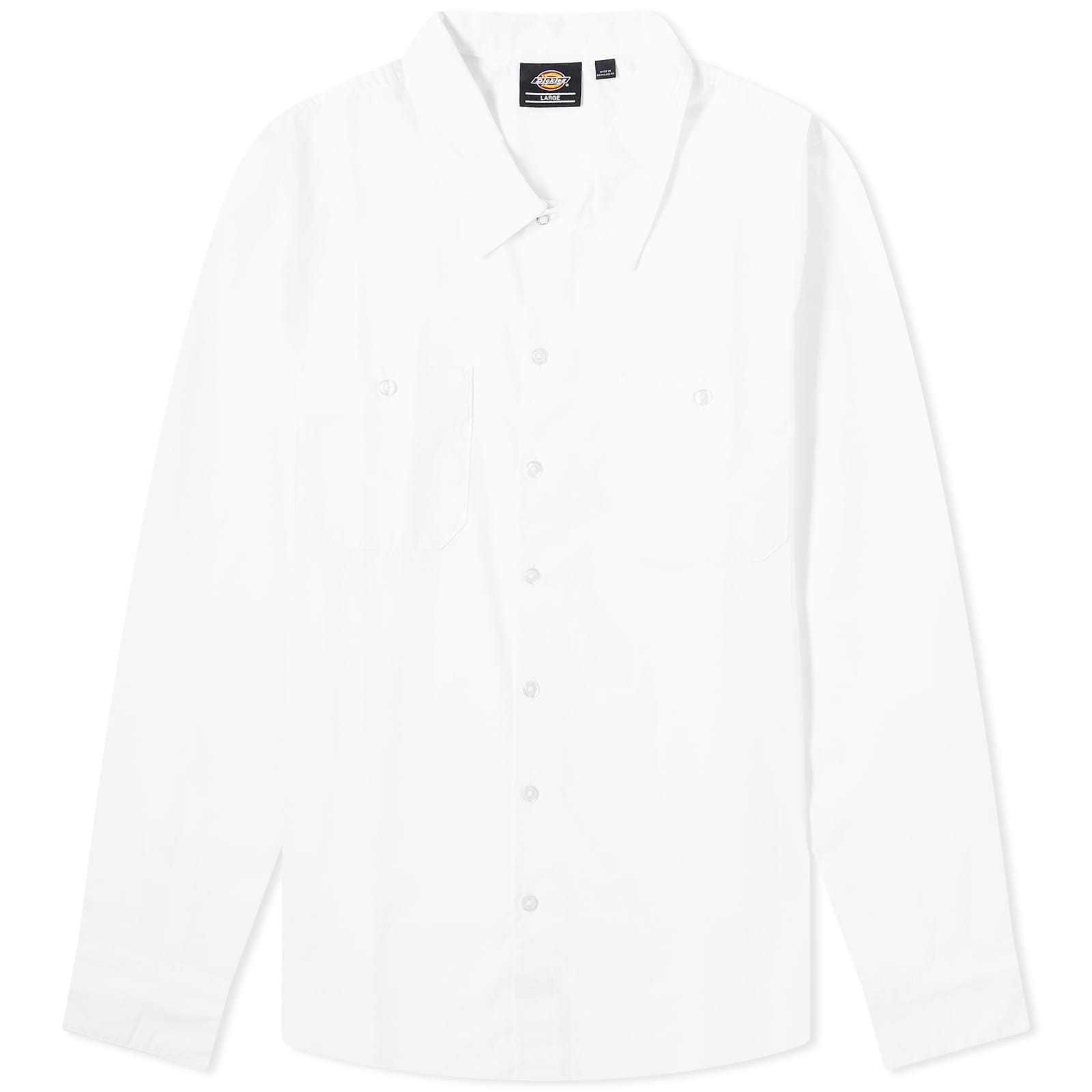Рубашка Dickies Premium Collection Service Overshirt, белый