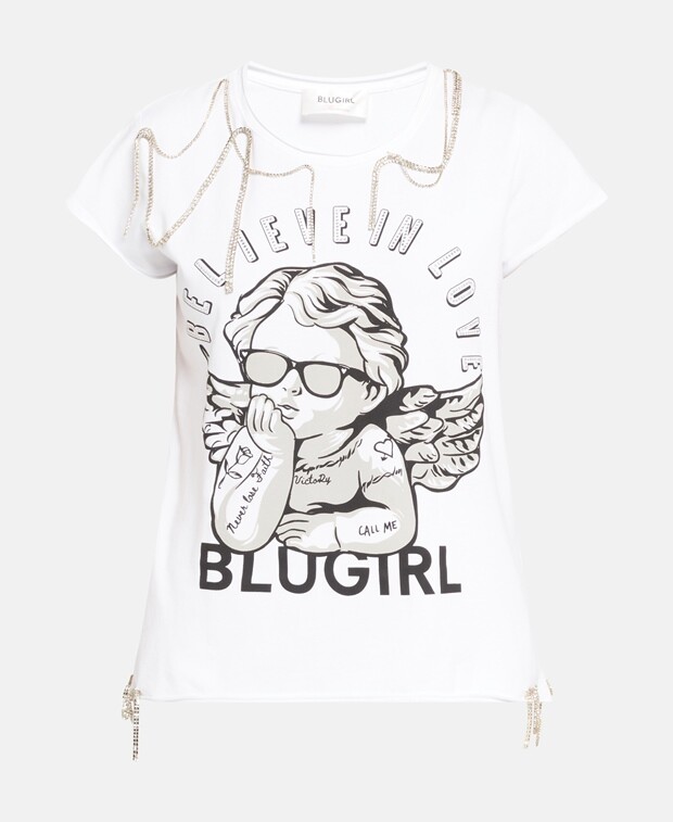 

Футболка Blugirl Blumarine, белый