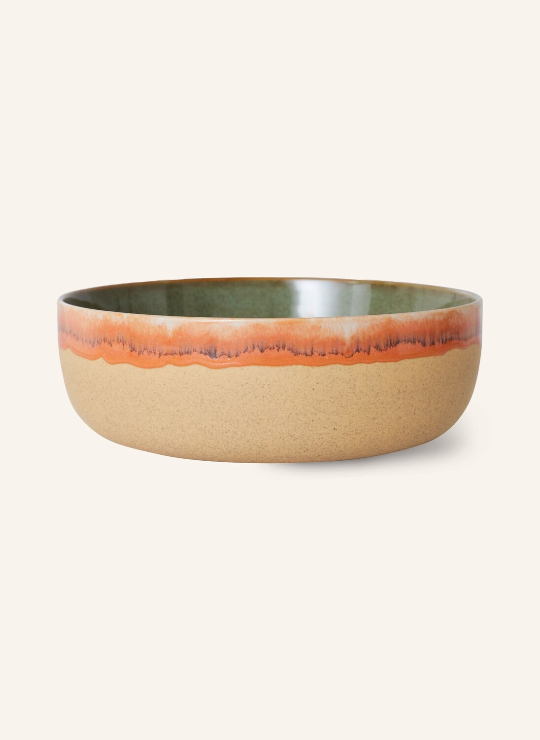 

Чаша Hk Living, диаметр 25 см, цвет orange/beige/petrol