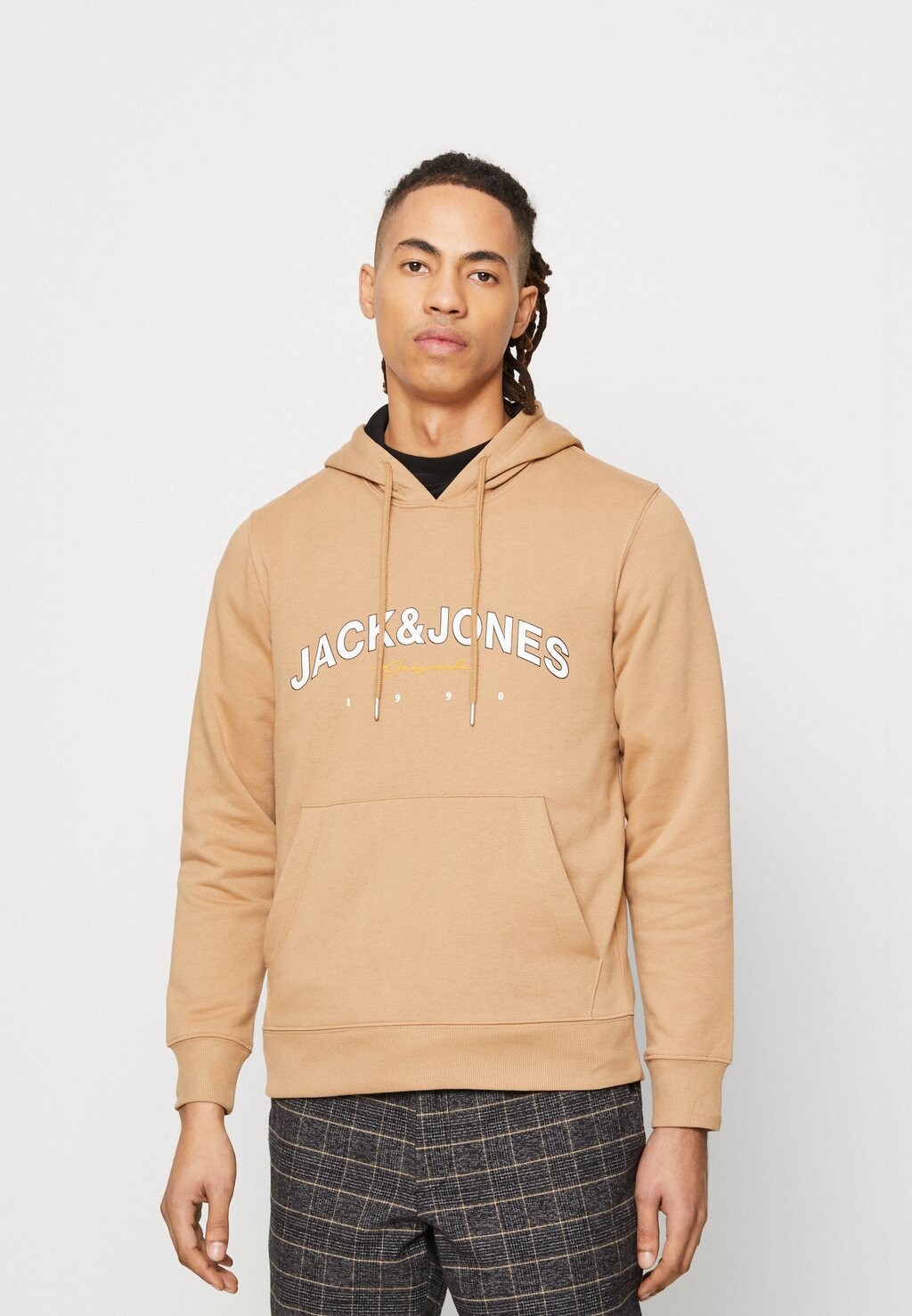 

Толстовка с капюшоном Jack & Jones Jorfriday Hood, тигровый глаз, Коричневый