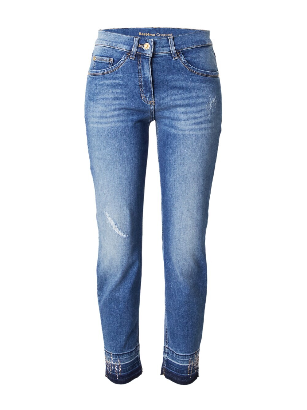 

Джинсы узкого кроя Gerry Weber Best4me, синий