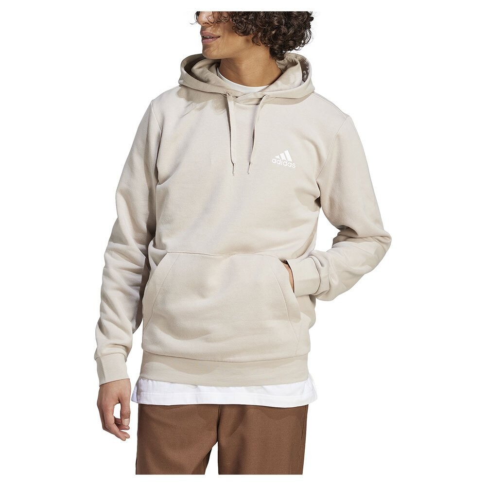 

Худи adidas Essentials Fleece, бежевый, Серый, Худи adidas Essentials Fleece, бежевый