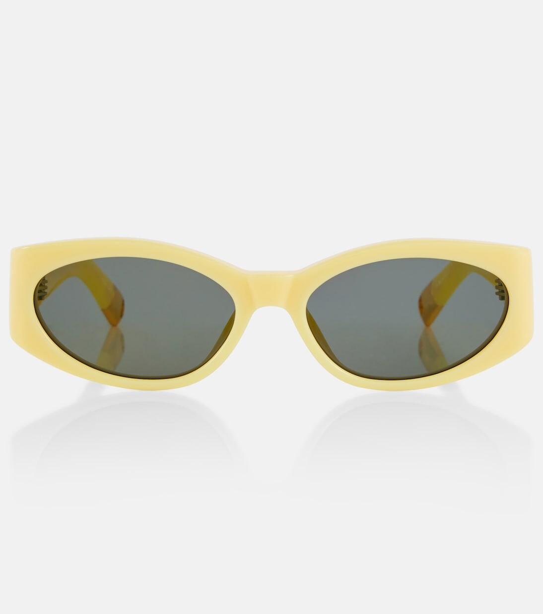 

Овальные солнцезащитные очки les lunettes ovalo Jacquemus, мультиколор
