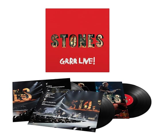 rolling stones виниловая пластинка rolling stones grrr live white Виниловая пластинка Rolling Stones - GRRR Live!