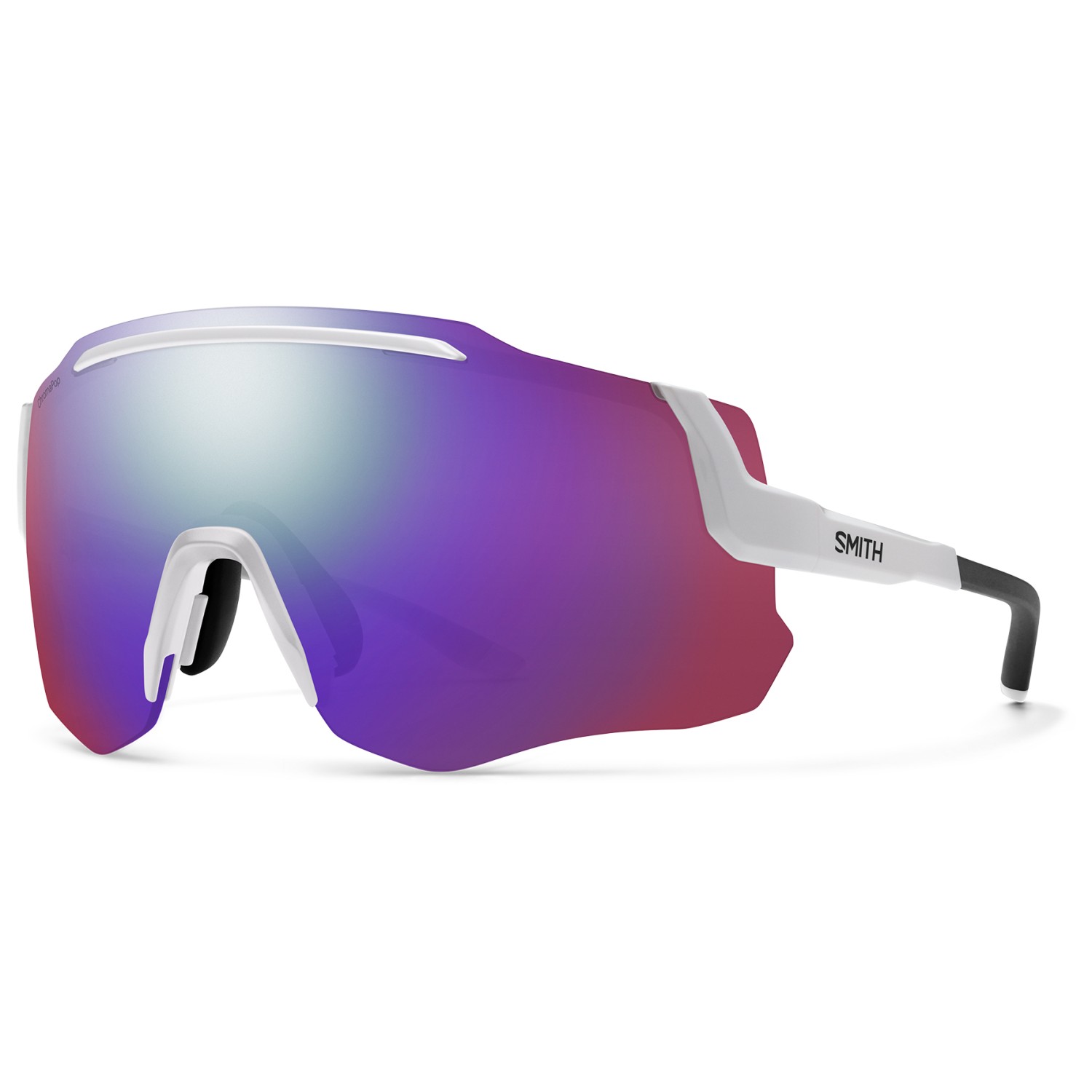Велосипедные очки Smith Momentum Mirror S3 (VLT 15%) + S0 (VLT 89%), белый