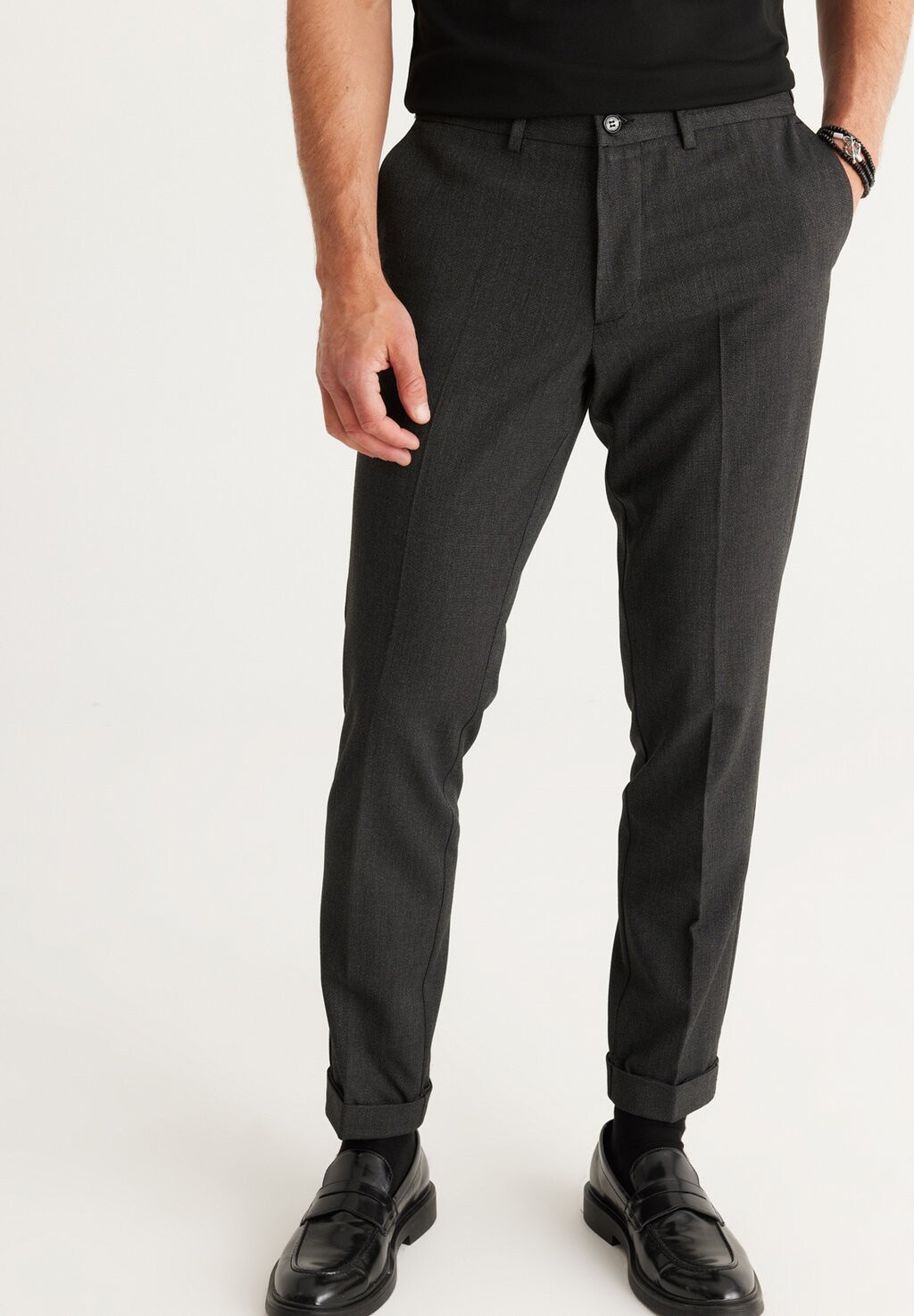 

Брюки чинос SLIM FIT AC&CO / ALTINYILDIZ CLASSICS, цвет grey