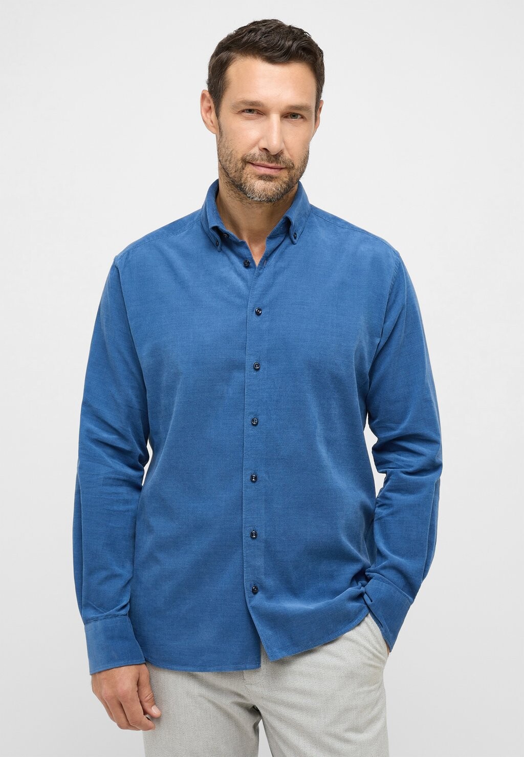 

Рубашка MODERN FIT Eterna, цвет rauchblau