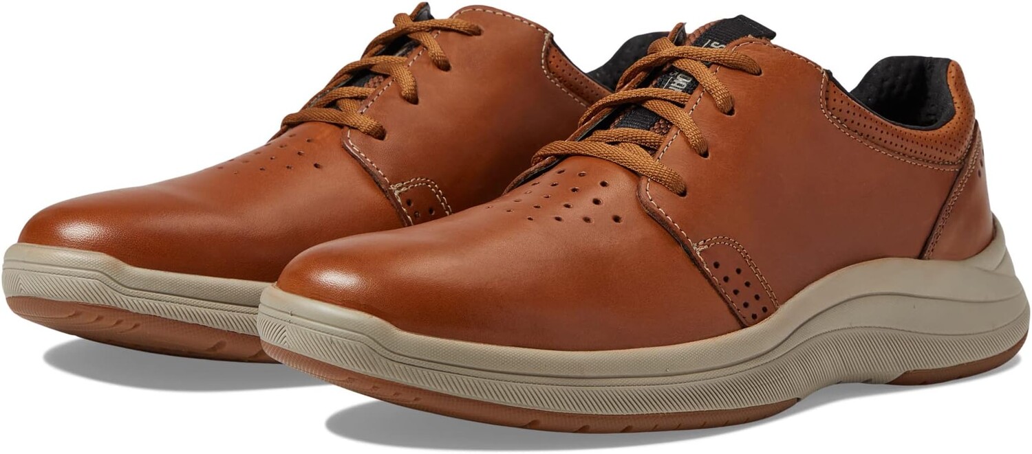 

Кроссовки Lennox Plain Toe Lace-Up Sneaker Stacy Adams, цвет Cognac Smooth