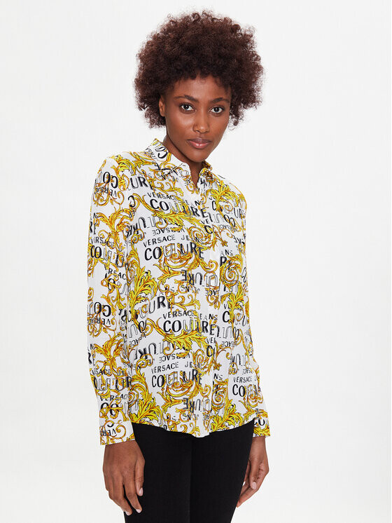 

Рубашка стандартного кроя Versace Jeans Couture, белый