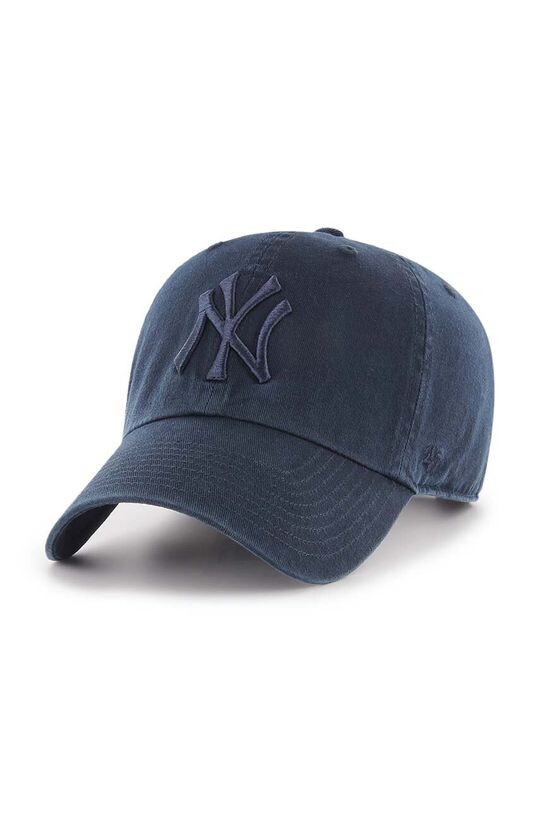 

Хлопковая бейсболка 48brand MLB New York Yankees 47brand, темно-синий