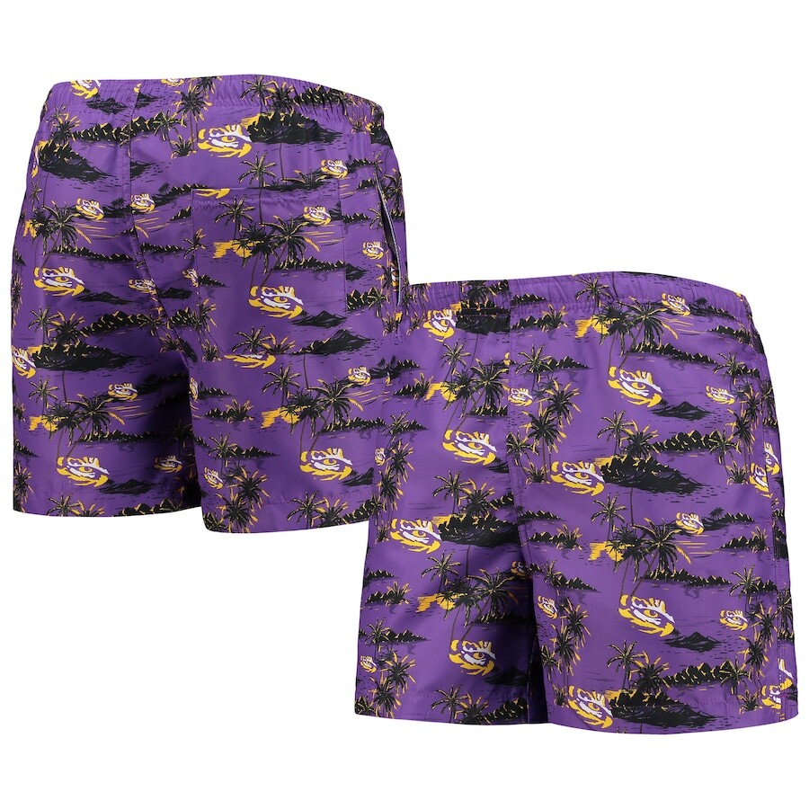 

Пляжные шорты FOCO Lsu Tigers, фиолетовый