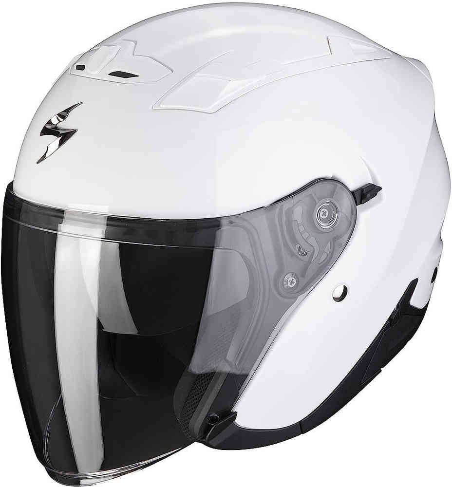цена EXO-230 Твердый реактивный шлем Scorpion, белый