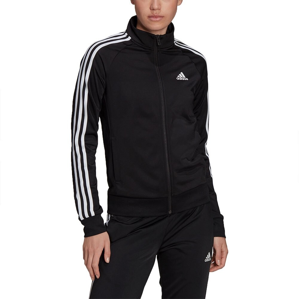 

Куртка adidas Primegreen Essentials Warm Up Slim 3 Stripes, черный