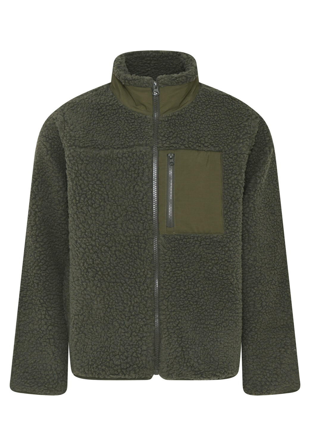 Флисовая куртка KABOOKI Teddy KBSKYLER 202, цвет olive green