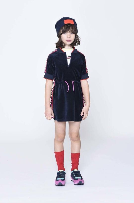 

Детское платье Марка Джейкобса Marc Jacobs, темно-синий, Черный