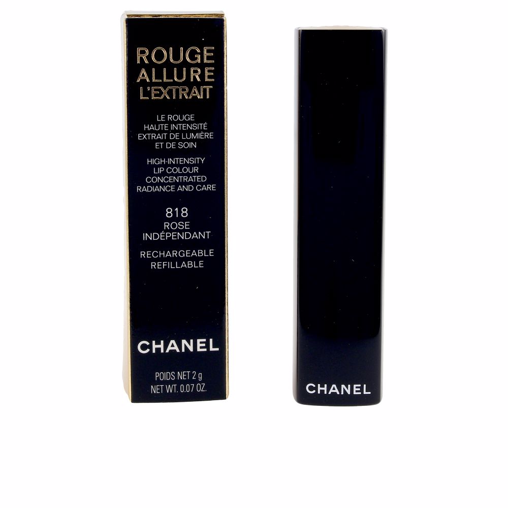 цена Губная помада Rouge allure l’extrait lipstick Chanel, 1 шт, rose independant-818