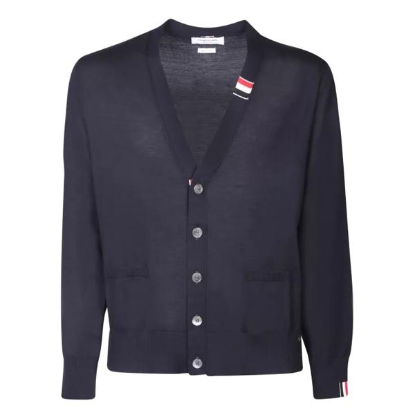 

Кардиган relaxed fit cardigan Thom Browne, синий