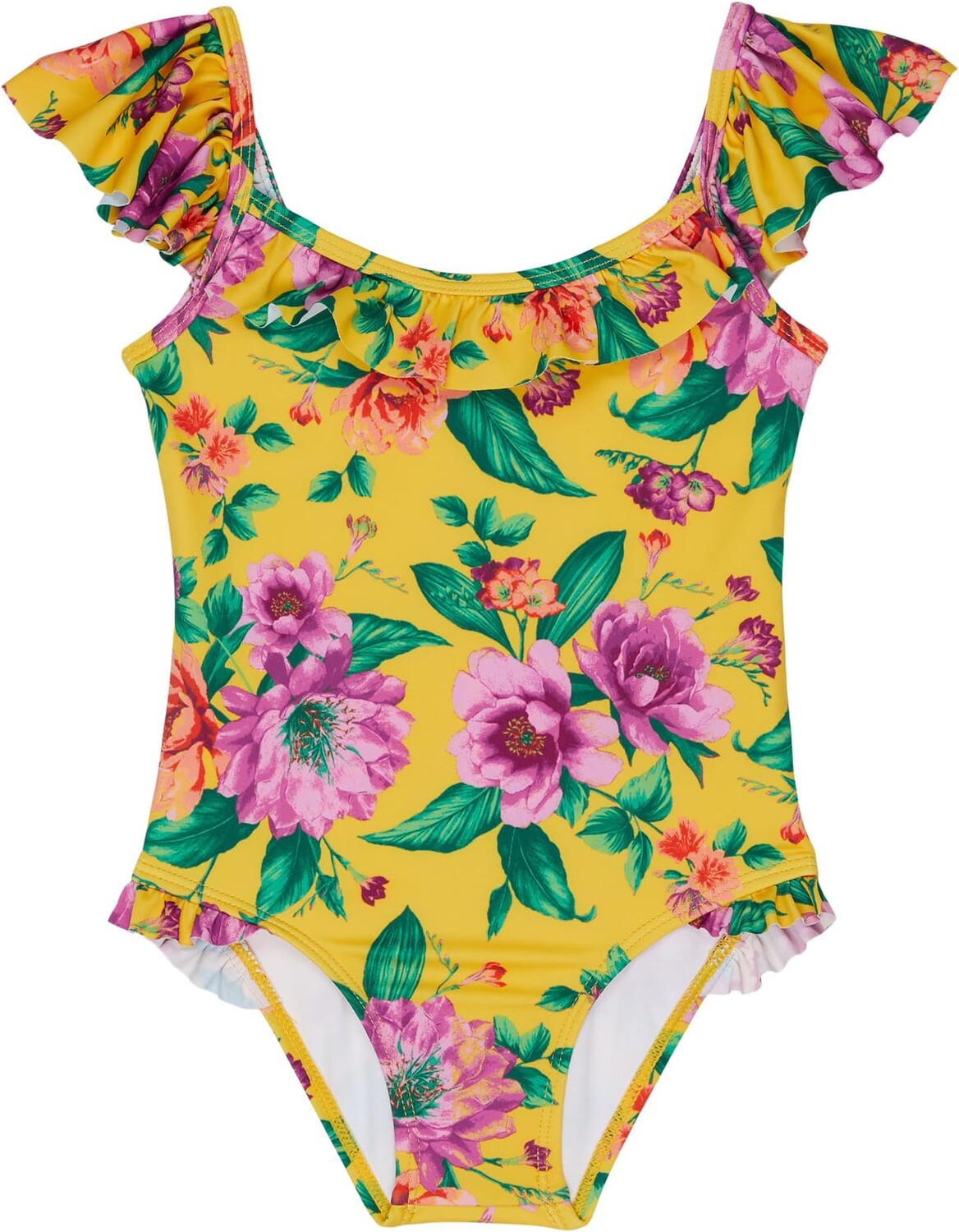 

Купальник Janie and Jack One-Piece Swimsuit, желтый