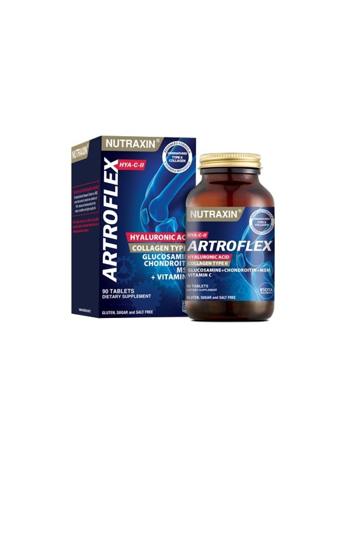 

Nutraxin Artroflex Hya C-II 90 таблеток с витамином C Деталь