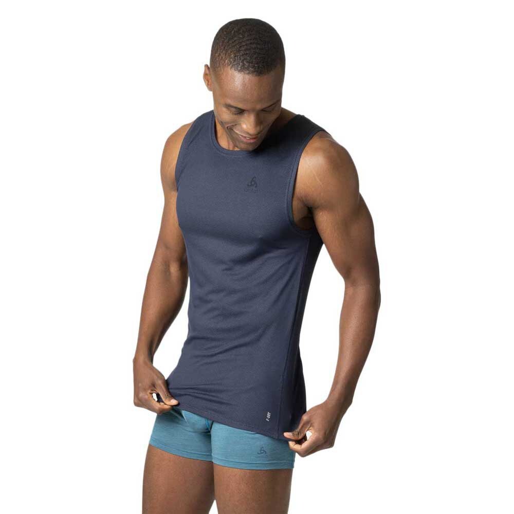 

Базовый слой Odlo Crew Active F-Dry Light Sleeveles, синий