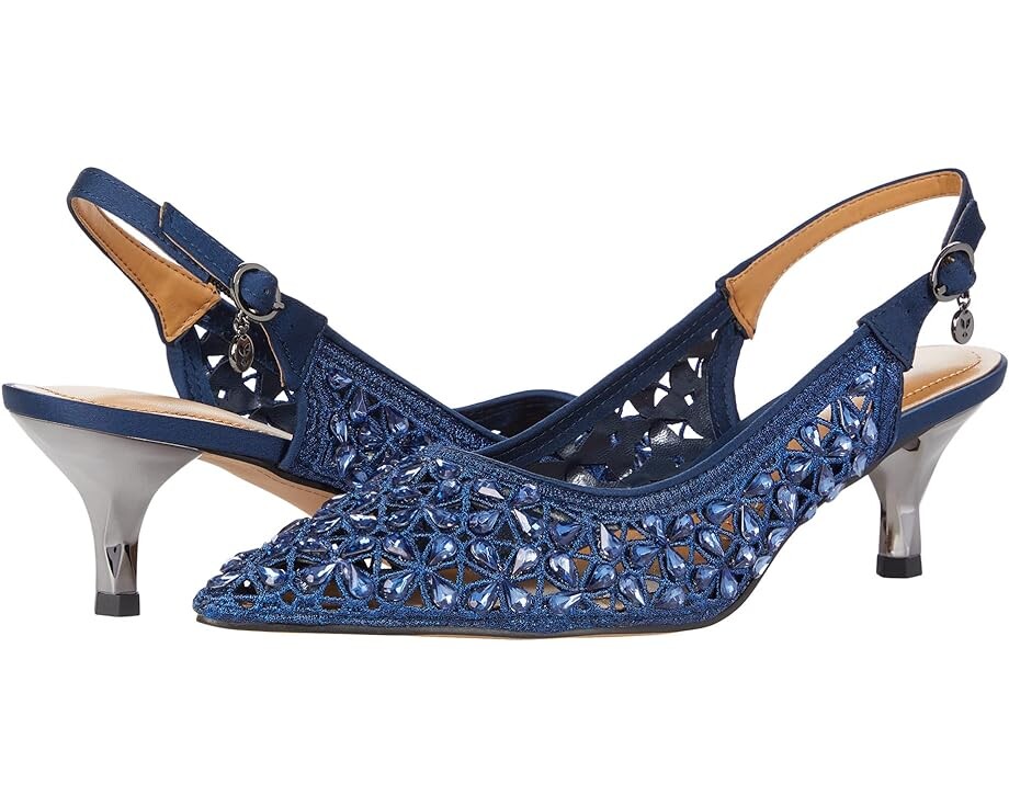 

Туфли J. Renee Diyara, цвет Navy Satin/Rhinestone