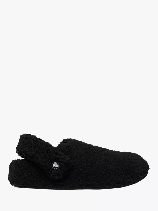 

Тапочки Crocs Classic Cozzzy Faux Fur, черный