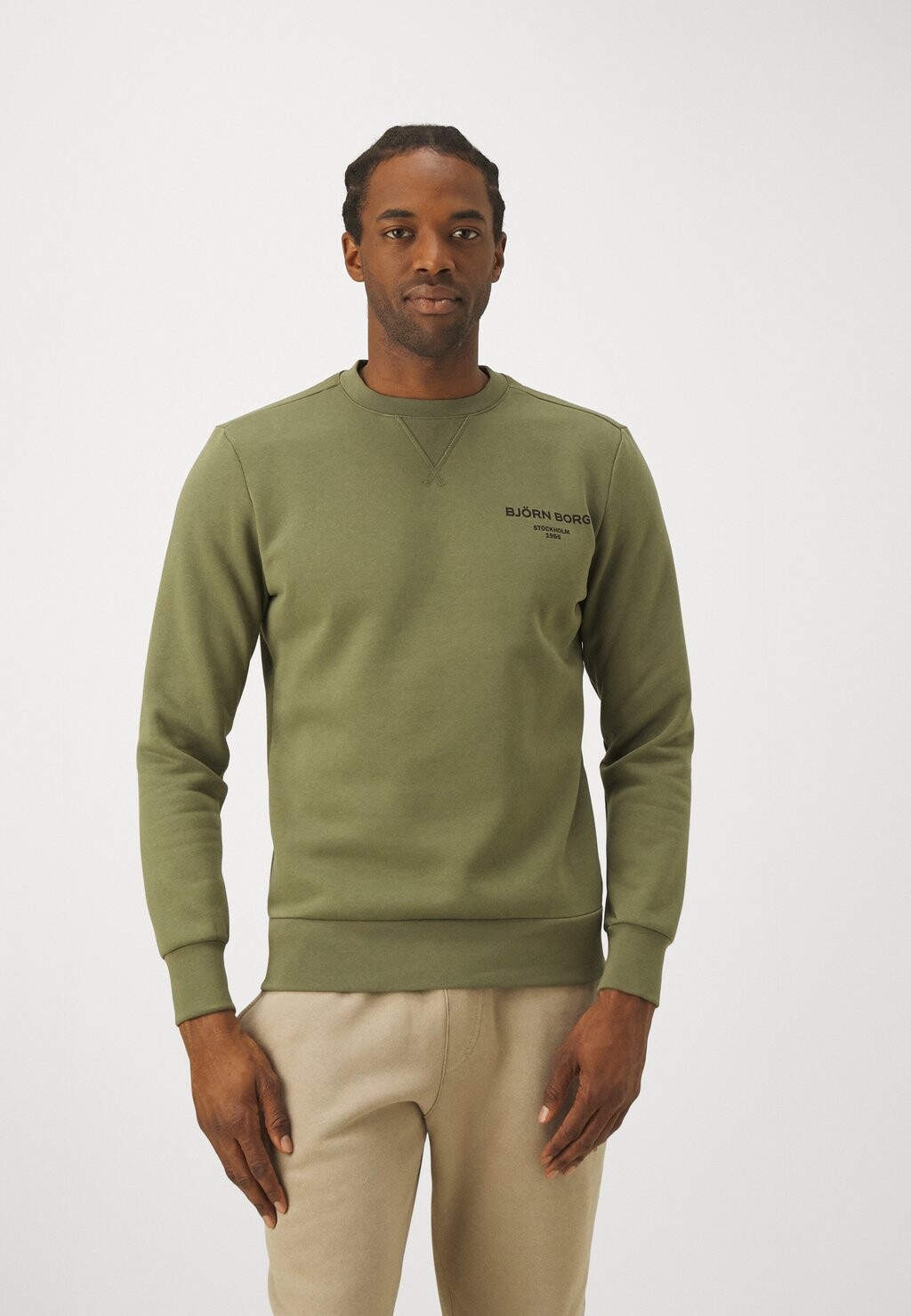 

Толстовка Björn Borg ESSENTIAL CREW, цвет four leaf clover