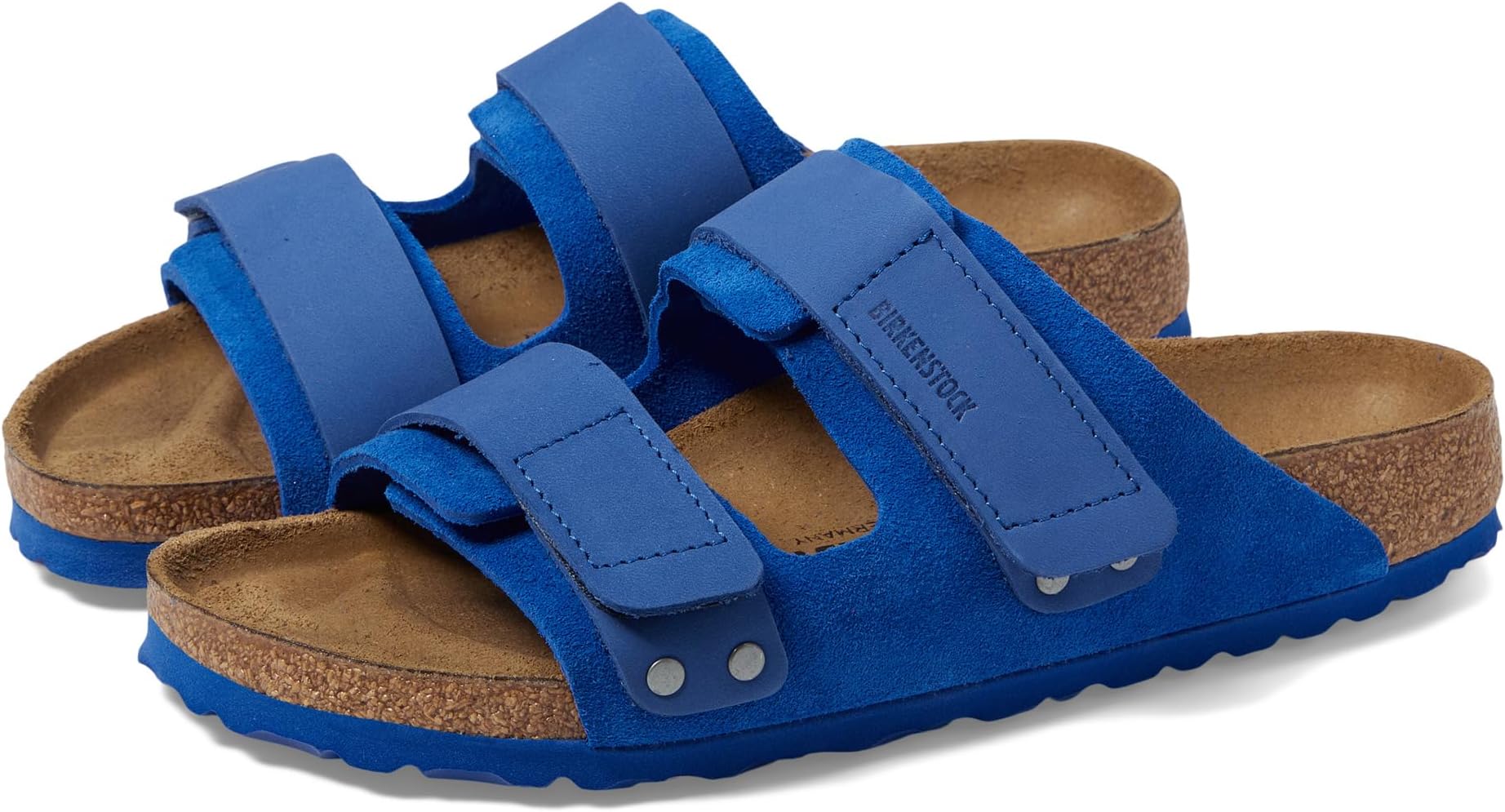 

Сандалии на плоской подошве Uji - Nubuck/Suede (Women) Birkenstock, цвет Ultra Blue