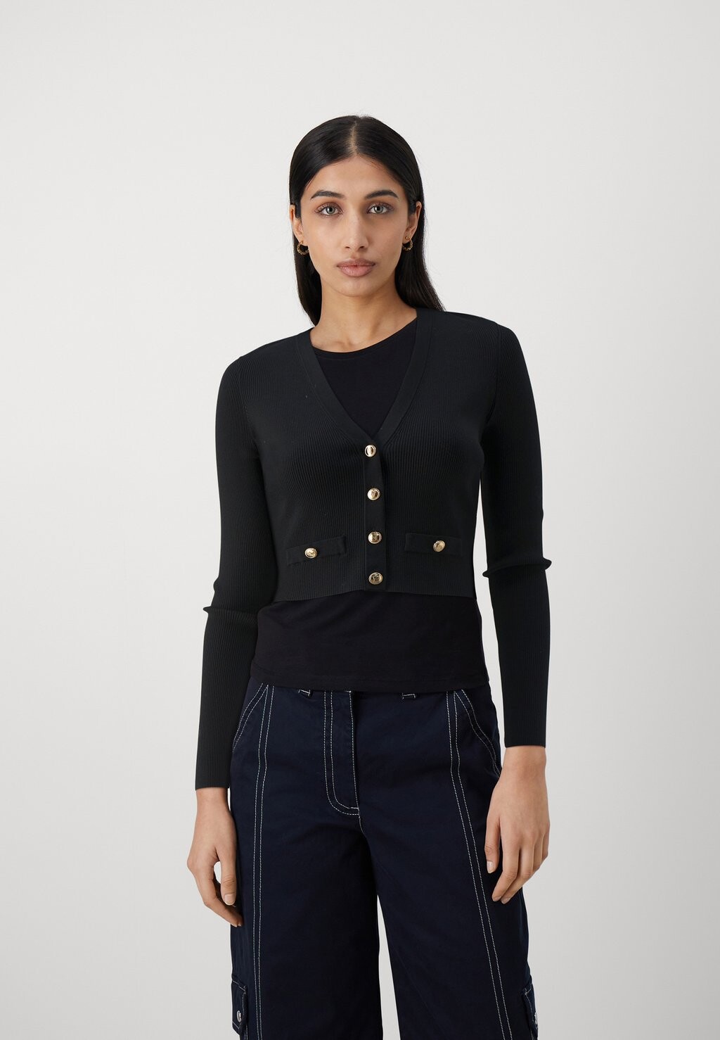 

Кардиган Elisabetta Franchi, черный
