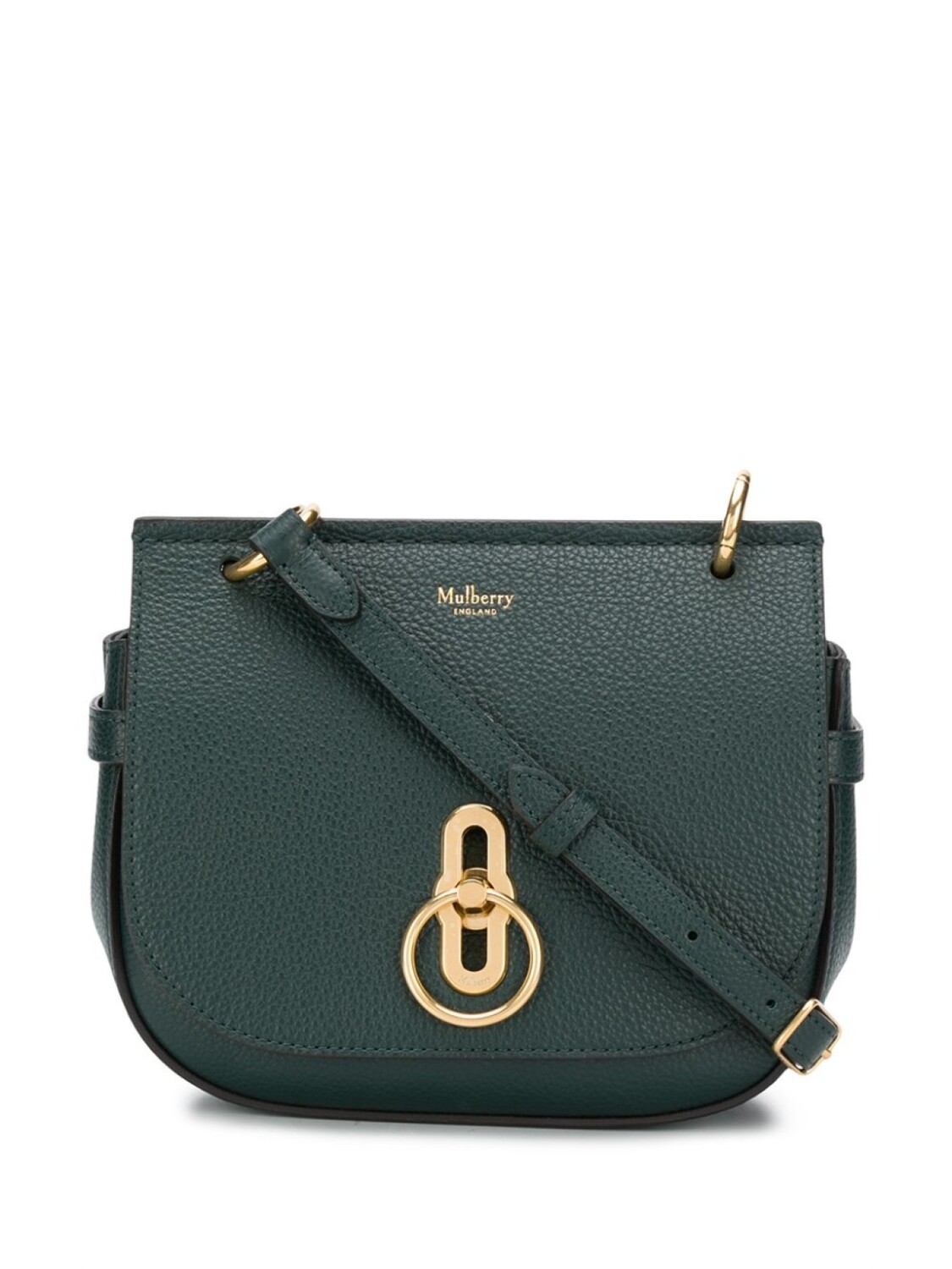 

Mulberry сумка через плечо Amberley с логотипом, зеленый