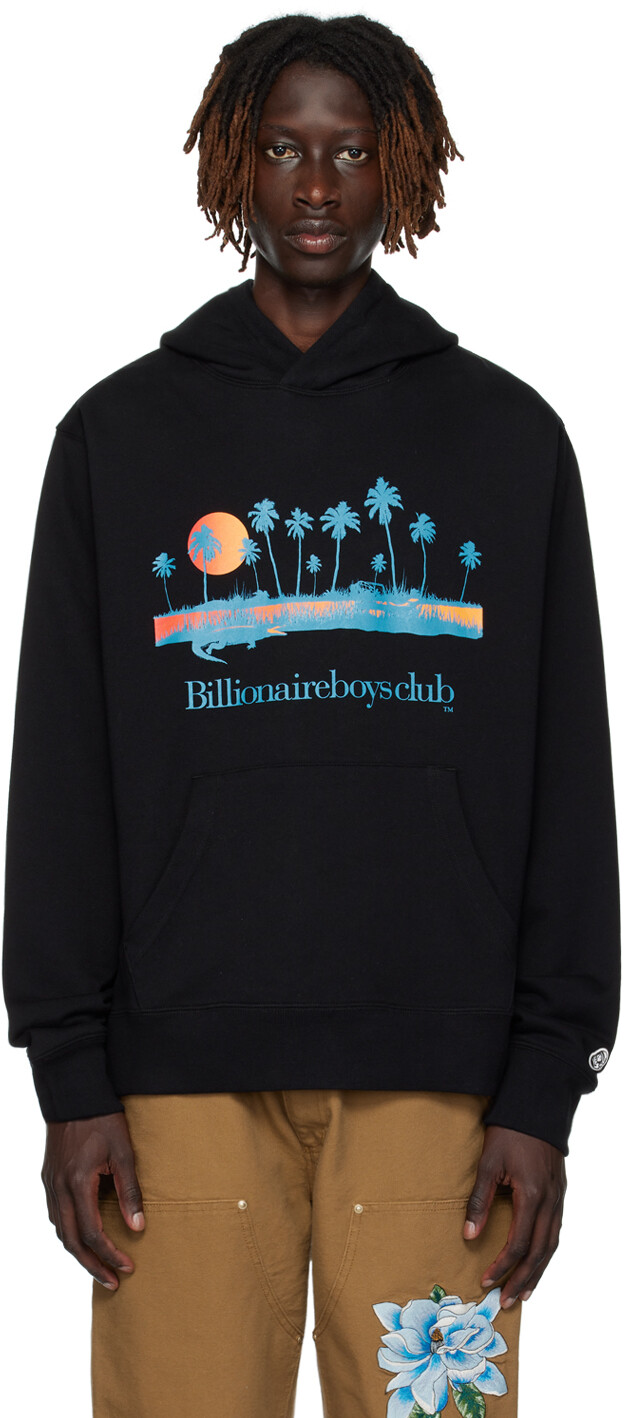 

Черная толстовка с принтом Billionaire Boys Club, Черный