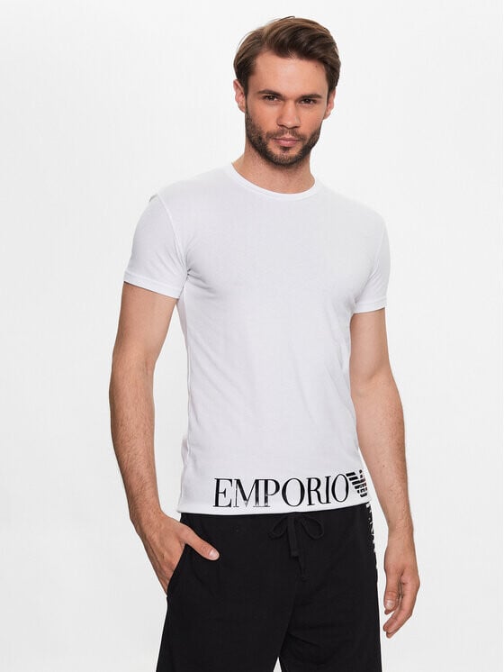 

Футболка стандартного кроя Emporio Armani Underwear, белый