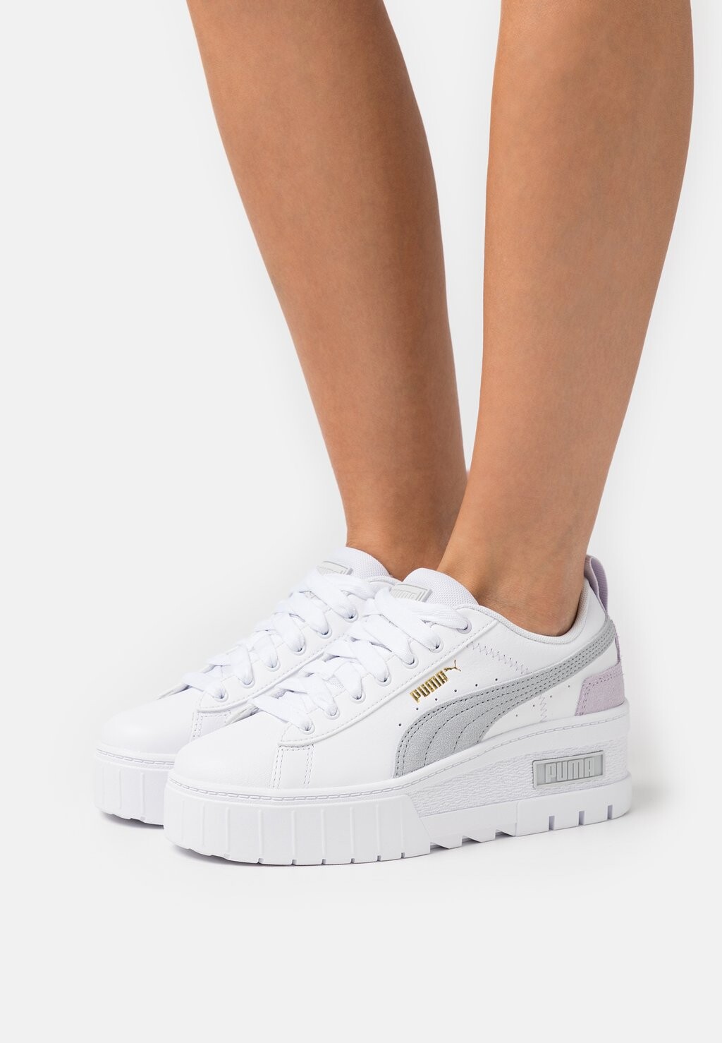 

Кроссовки Puma Mayze Wedge, белый / платиново-серый