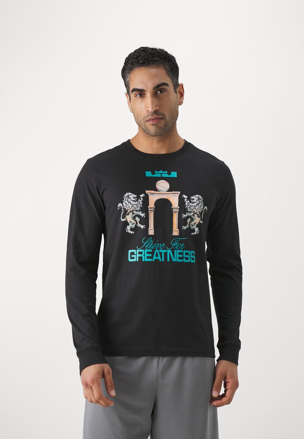 

Футболка с длинным рукавом Lebron James Long-Sleeve Tee Nike, черный