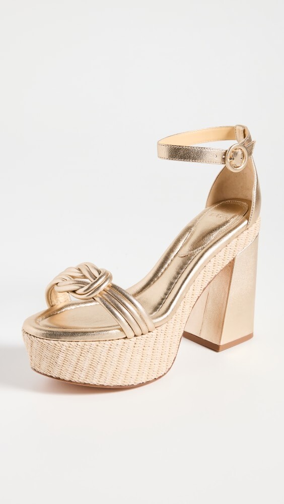 

Сандалии Alexandre Birman Vicky X Strap 120, золотой