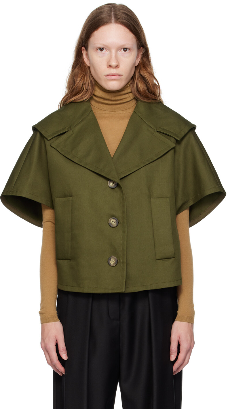 

Хаки-Куртка Каносса Max Mara