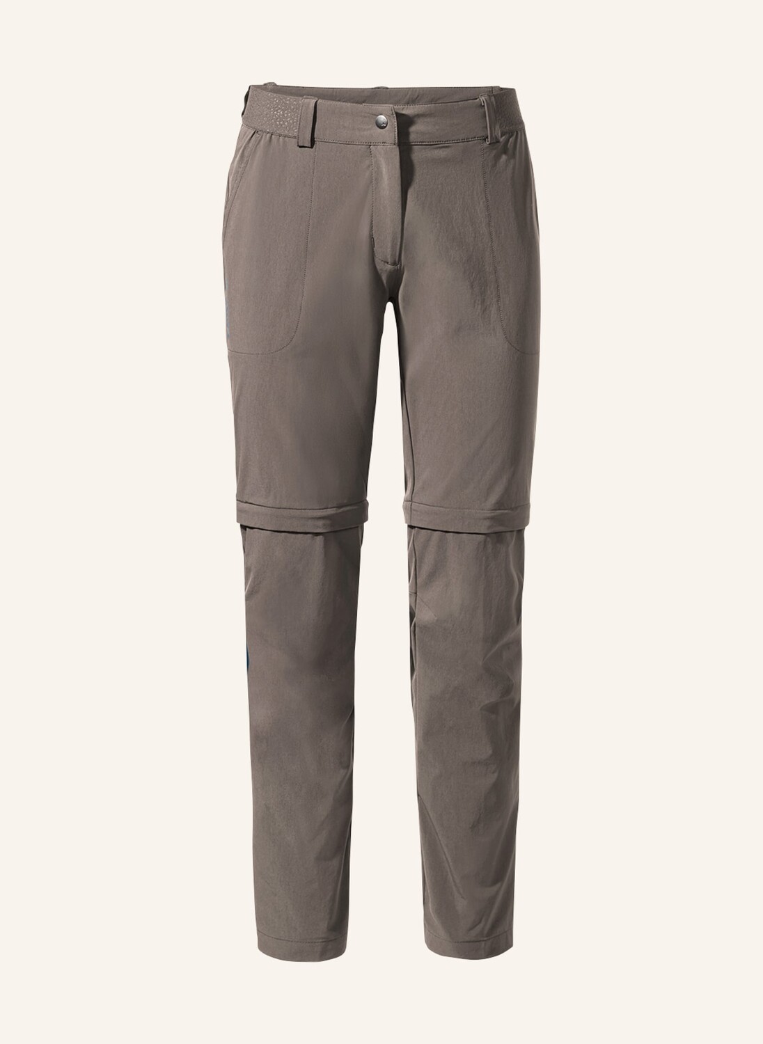 

Уличные брюки w farley stretch zo p ii VAUDE, коричневый