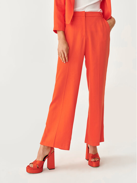 Тканевые брюки стандартного кроя Tatuum, оранжевый