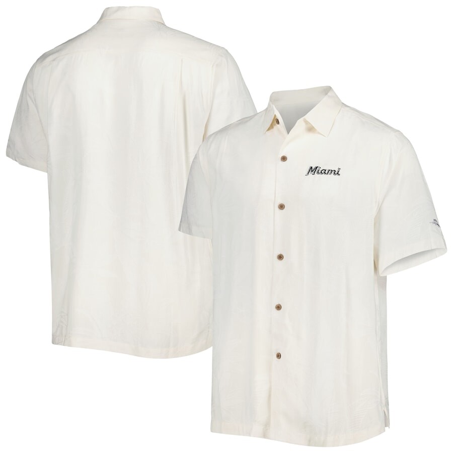 

Рубашка Tommy Bahama Miami Marlins, белый