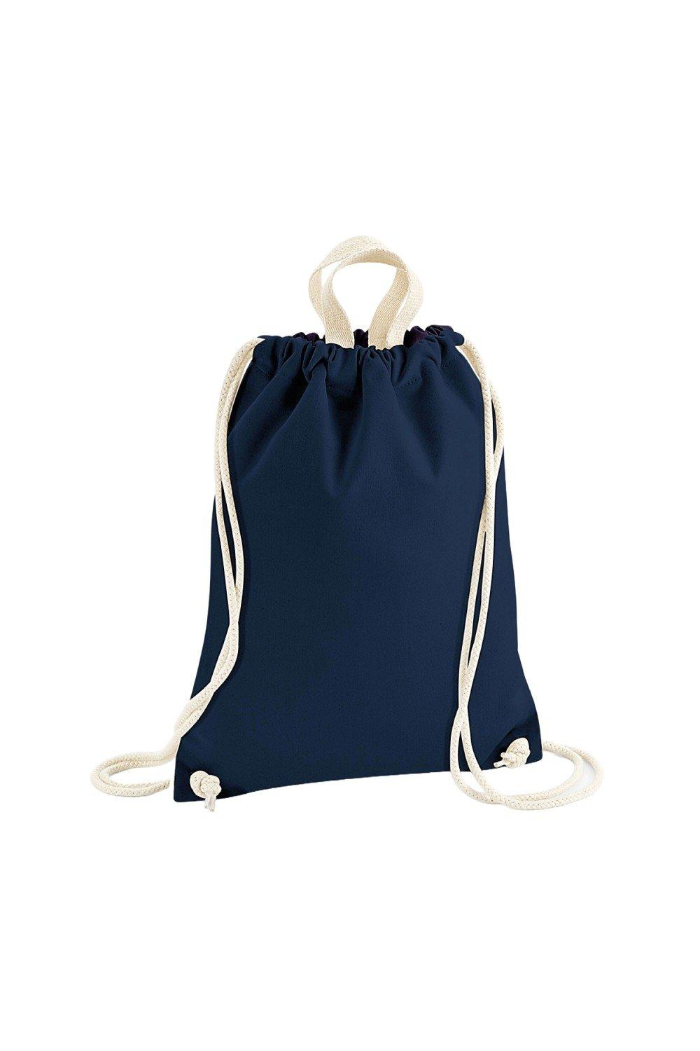 Простая сумка на шнурке в морском стиле Westford Mill, темно-синий