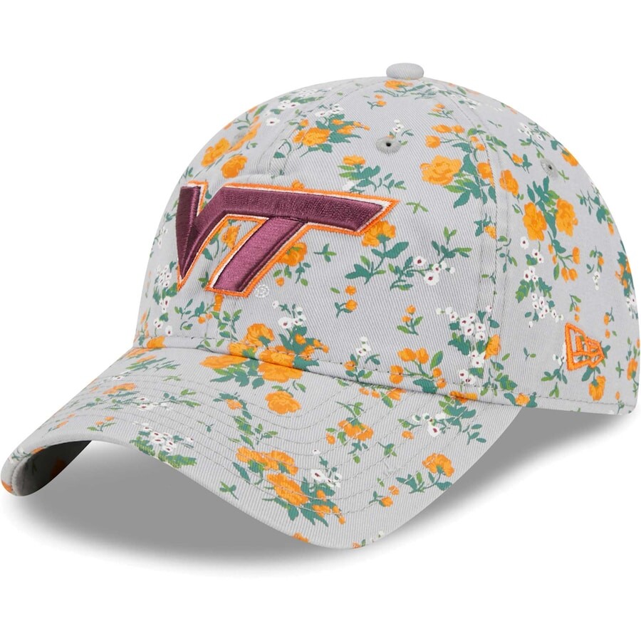 

Бейсболка New Era Virginia Tech Hokies, серый