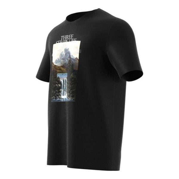 

Футболка Adidas Mountain Tee 'Black', черный