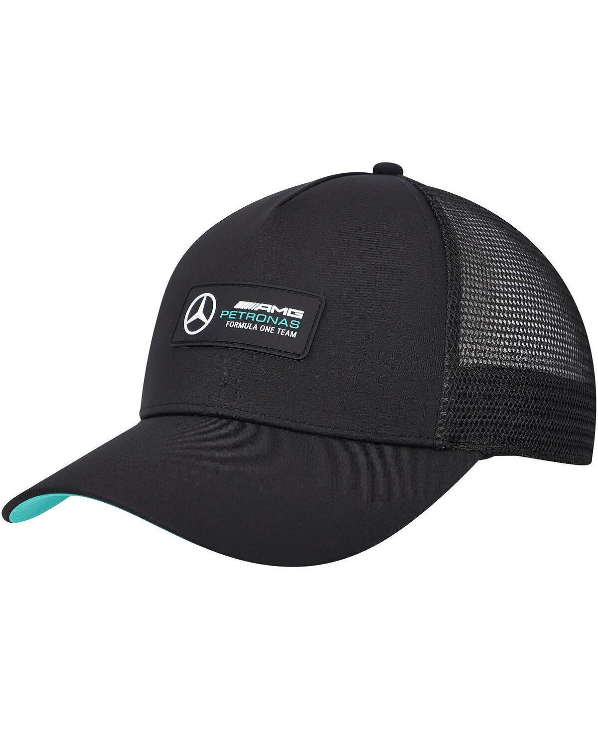 

Мужская черная регулируемая кепка Mercedes-AMG Petronas F1 Team Trucker Puma