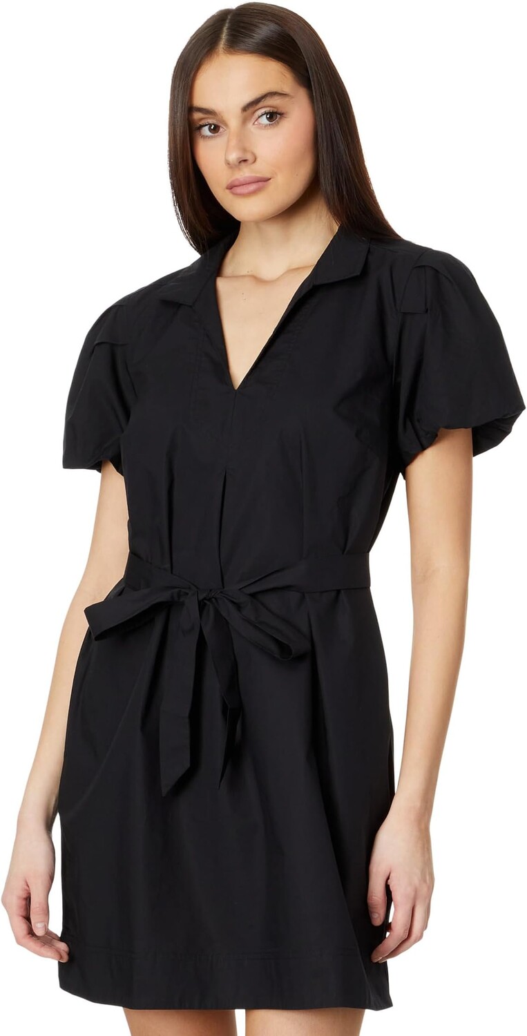 

Платье Tommy Bahama Oceana Poplin Puff Sleeve Dress, черный