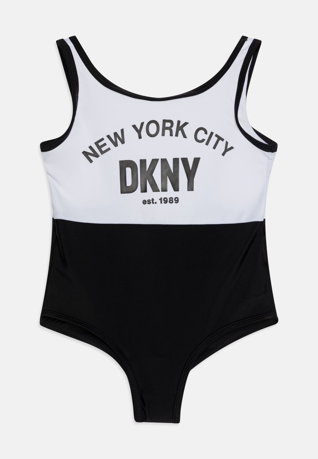 Купальник SWIMMING COSTUME DKNY, цвет black/white