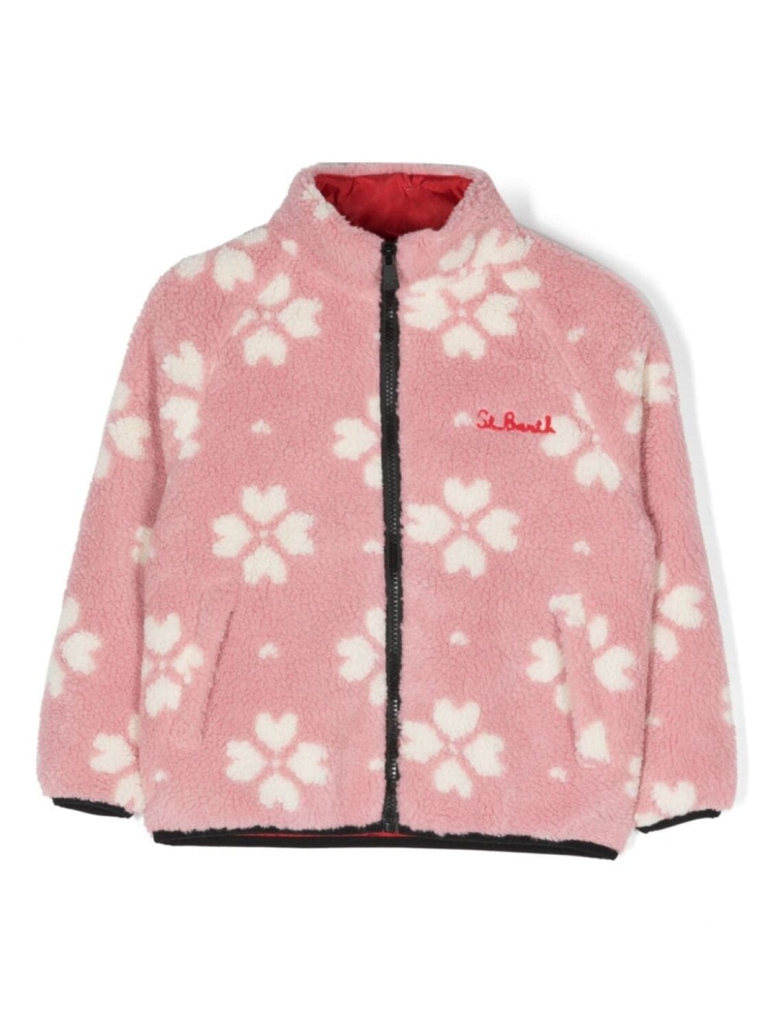 

Mc2 Saint Barth фактурная куртка Hello Kitty, розовый