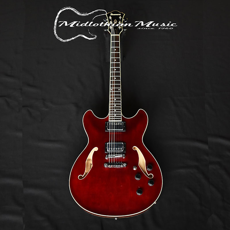 Электрогитара Ibanez Artcore AS73 - Semi-Hollow Electric Guitar - Transparent Cherry Red Finish